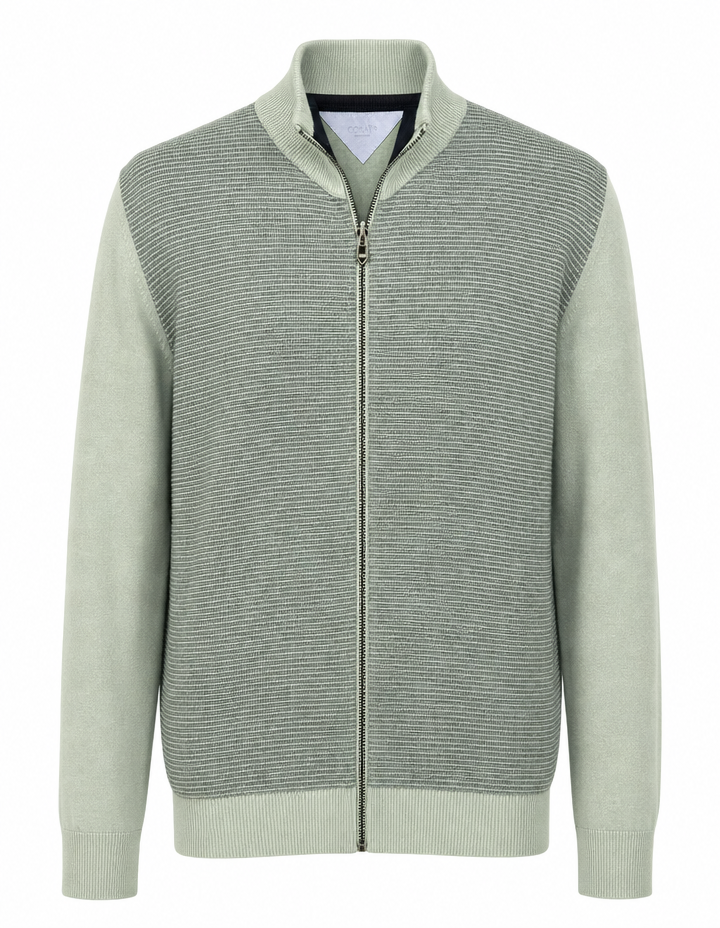 ZIPPED SWEATER