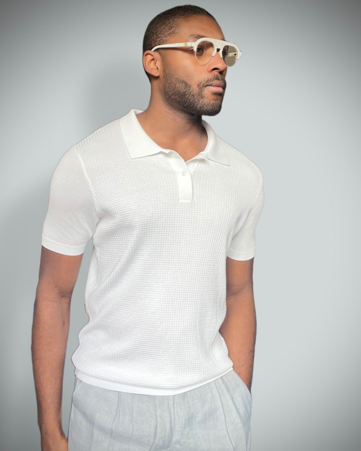 POLO EN MAILLE