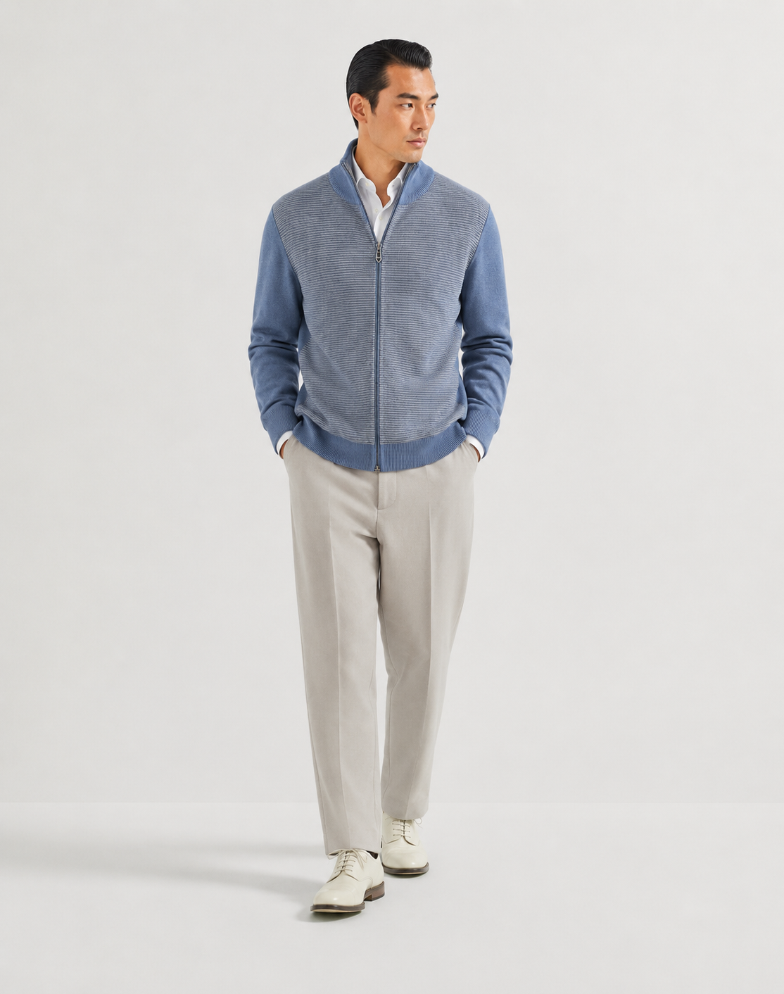 SWEATER ZIPPÉ