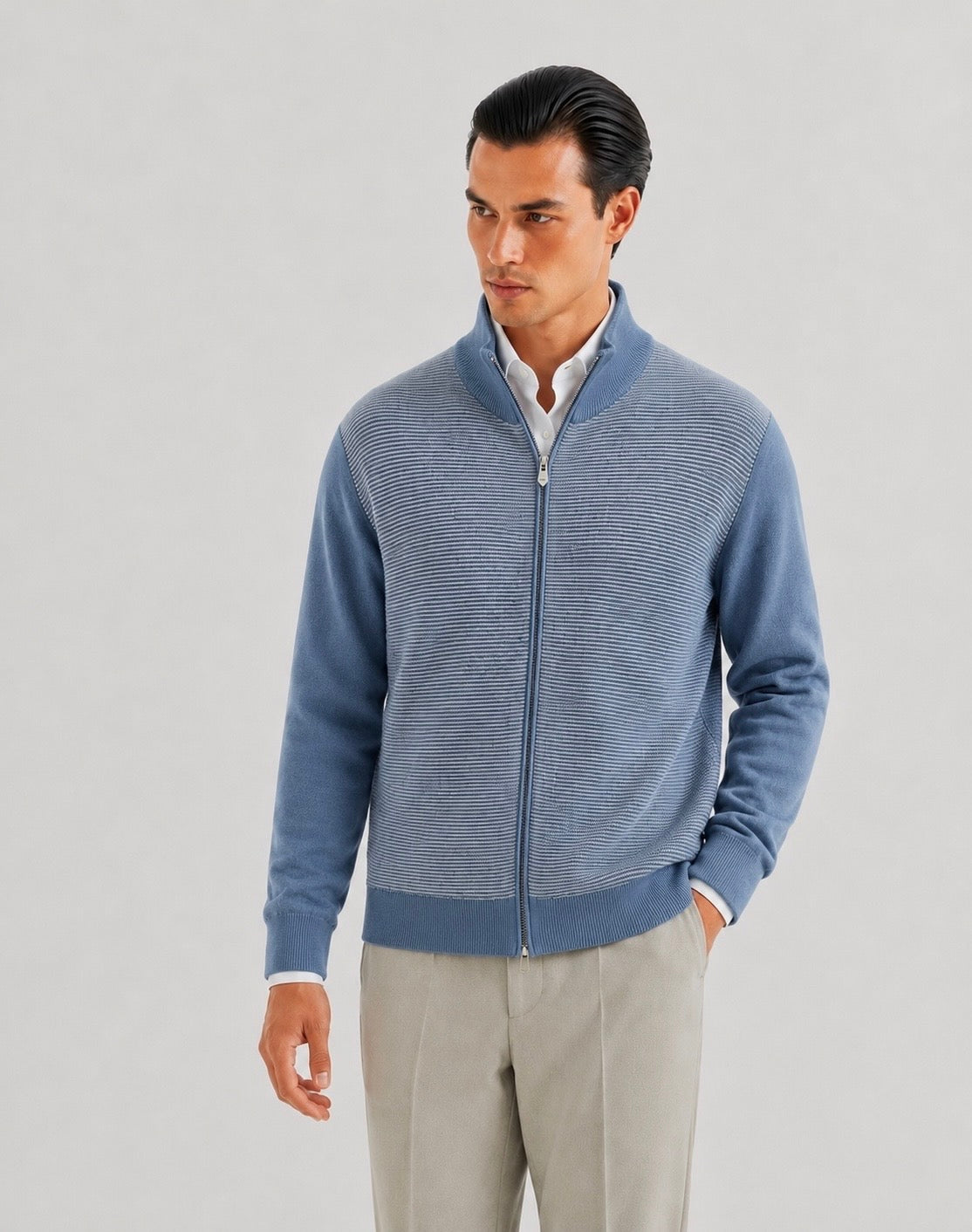 SWEATER ZIPPÉ