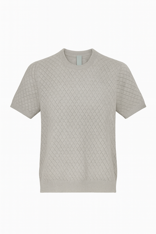 T-SHIRT EN MAILLE