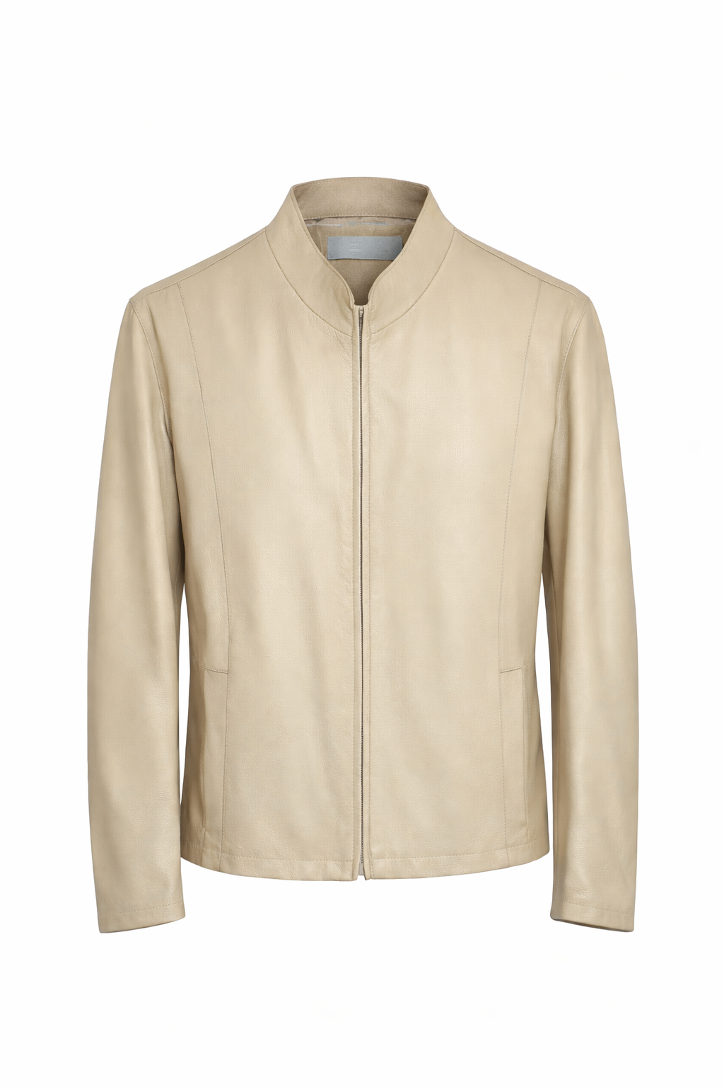 BLOUSON ZIPPÉ EN CUIR