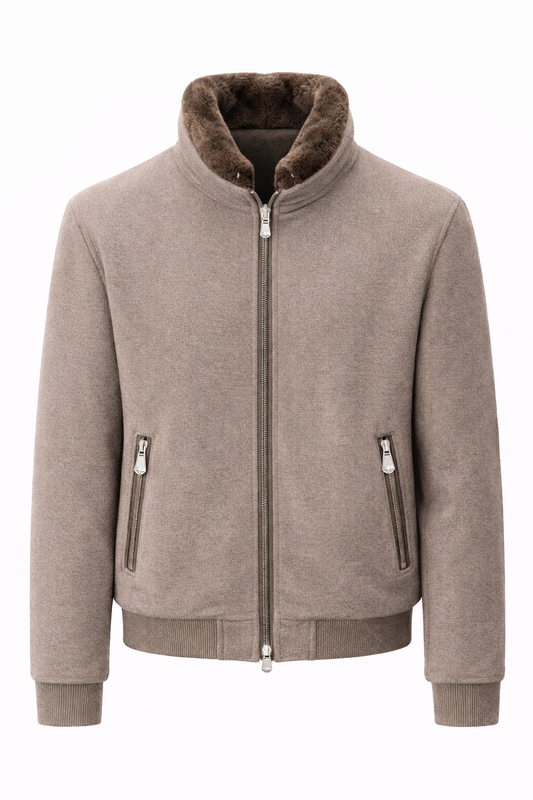 BLOUSON ZIPPÉ x MOORER